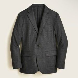 Ludlow Slim-fit unstructured suit in English wool-cotton, NWT, Size 44R